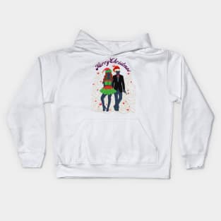 Mrs and Mr Christmas, Christmas gifts, Holiday day gifts, Christmas gifts for women Kids Hoodie